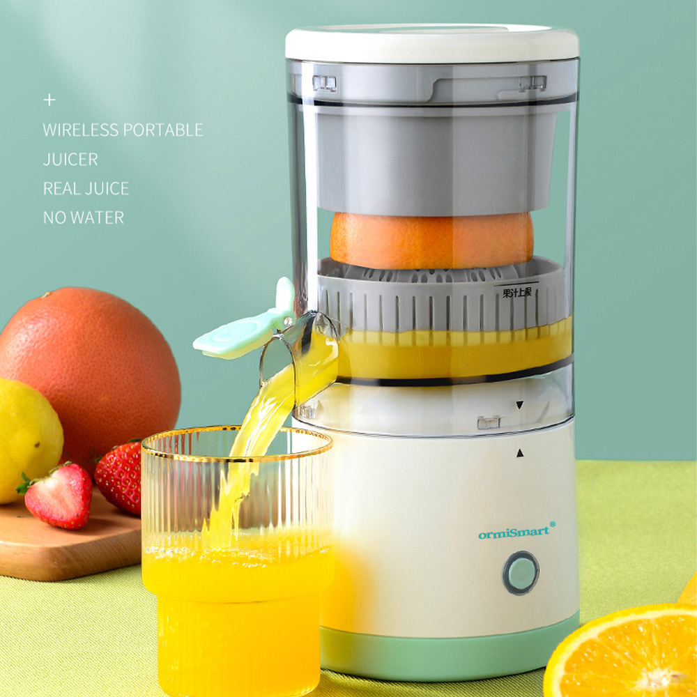 Nutrition & Fitness Hub - Draagbare elektrische fruitpers, oplaadbare USB-sapcentrifuge voor