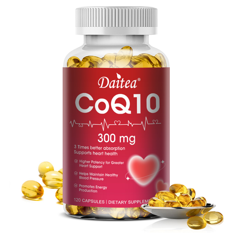 Nac N Acetyl Cysteine - Co-enzym Q10 - 300 mg, ondersteunt