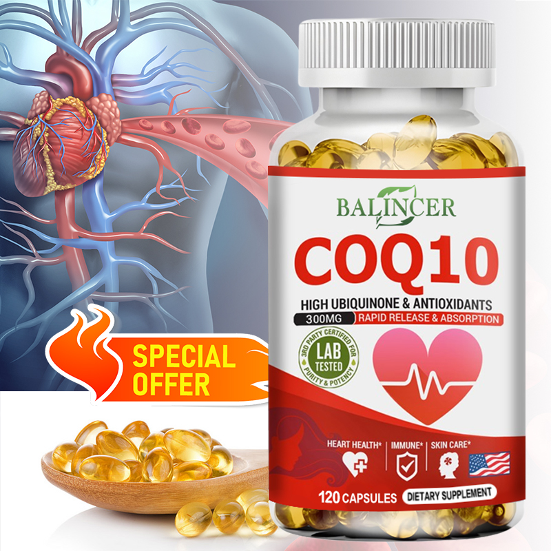 Nac N Acetyl Cysteine - Co-enzym Q-10 - Natuurlijke antioxidant voor