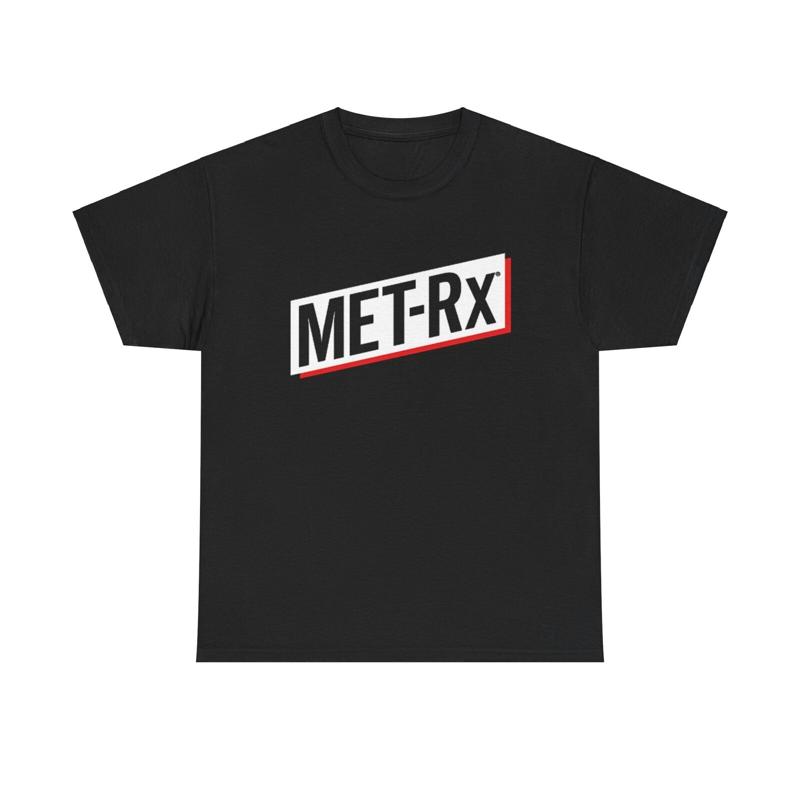 T Nutrition Fitness - Met Rx Grafische T-shirt bodybuilding sport