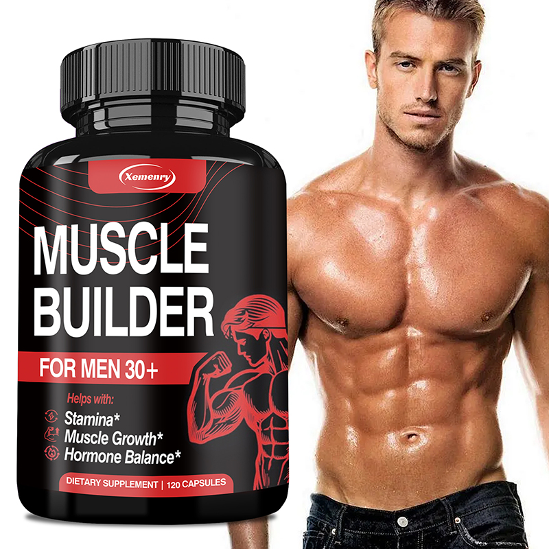 Ashwagandha Extract Root - Muscle Builder voor mannen 30+ -