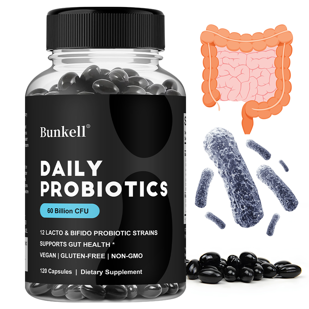 Probiotic 60 Billion - Probiotica-supplementen, 600 miljard bacteriën, 12 stammen
