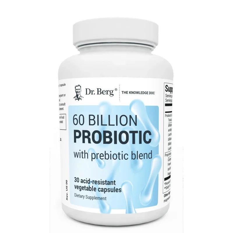 Probiotic 60 Billion - Dr. Berg 60 miljard 10.000 stammen