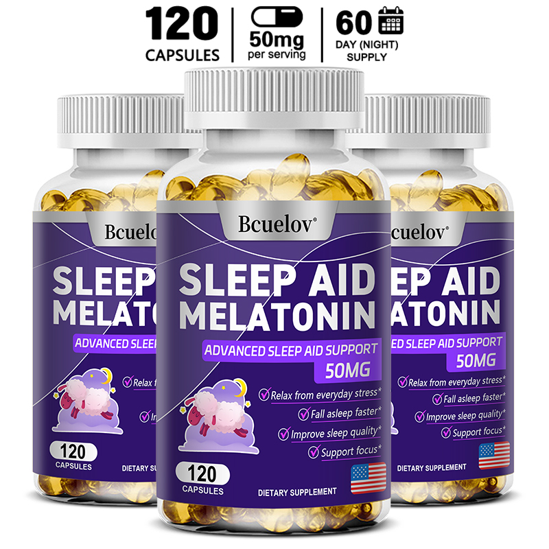 Nutrition & Fitness Hub - Melatonine 25mg capsules met L-Theanine, Magnesium