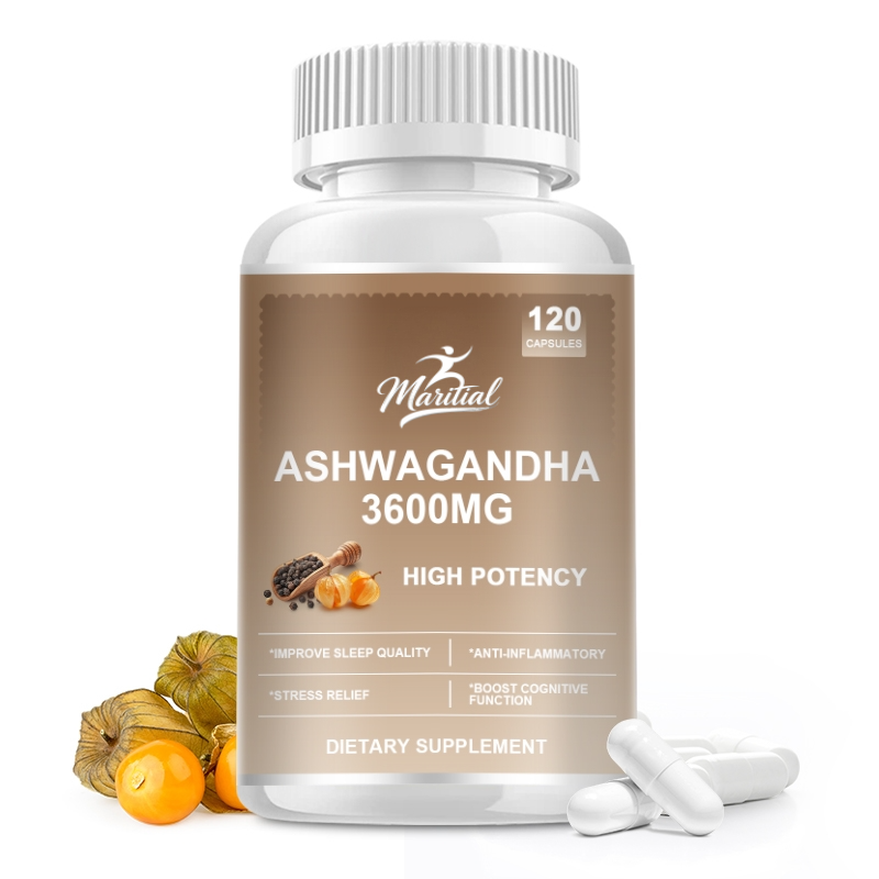 Ashwagandha Extract Root - Pure Biologische Ashwagandha Wortel Extract Capsule