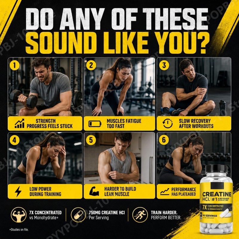 Creatine HCl 750mg 90 capsules - Fitness With Nutrition recensie en prijs
