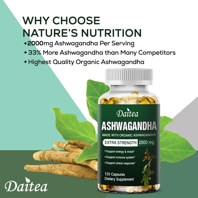 Daitea Ashwagandha-extractcaps - Ashwagandha Extract Root recensie en prijs