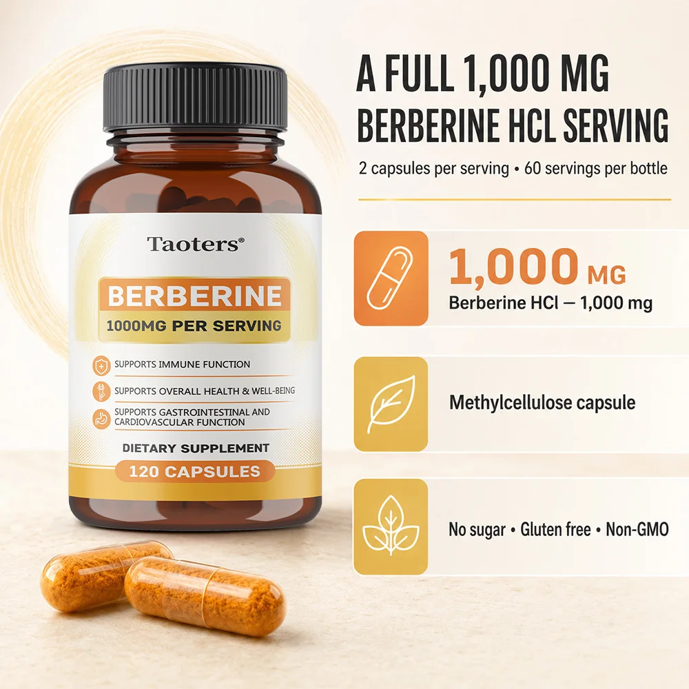 Berberine ter ondersteuning va - Berberine Hcl Capsule recensie en prijs