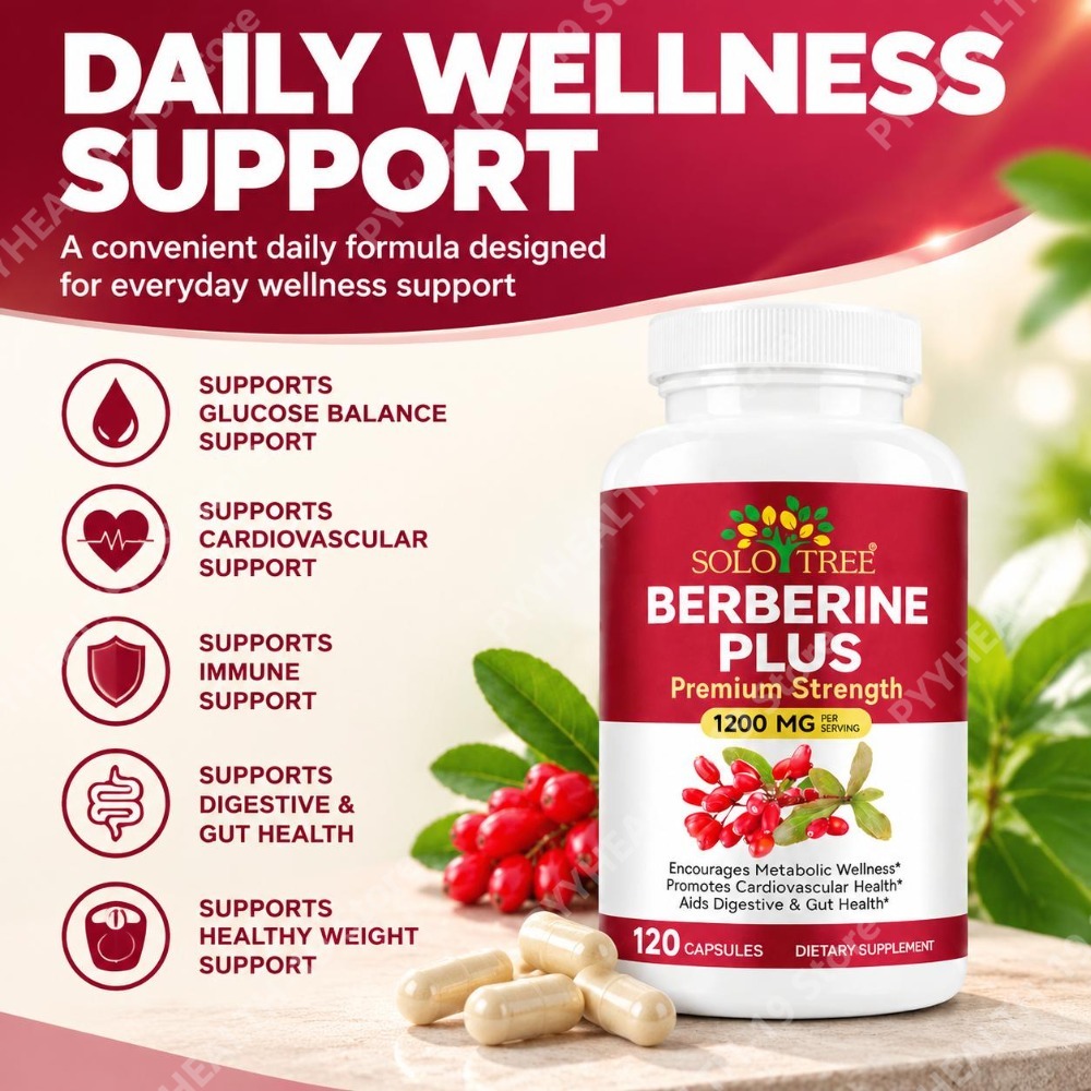 Berberine 1200 mg met koningin - Berberine Hcl Capsule recensie en prijs