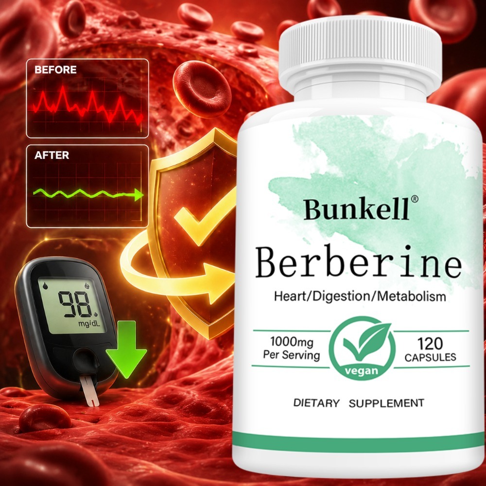 Berberine HCl-supplement, 1000 - Berberine Hcl Capsule recensie en prijs