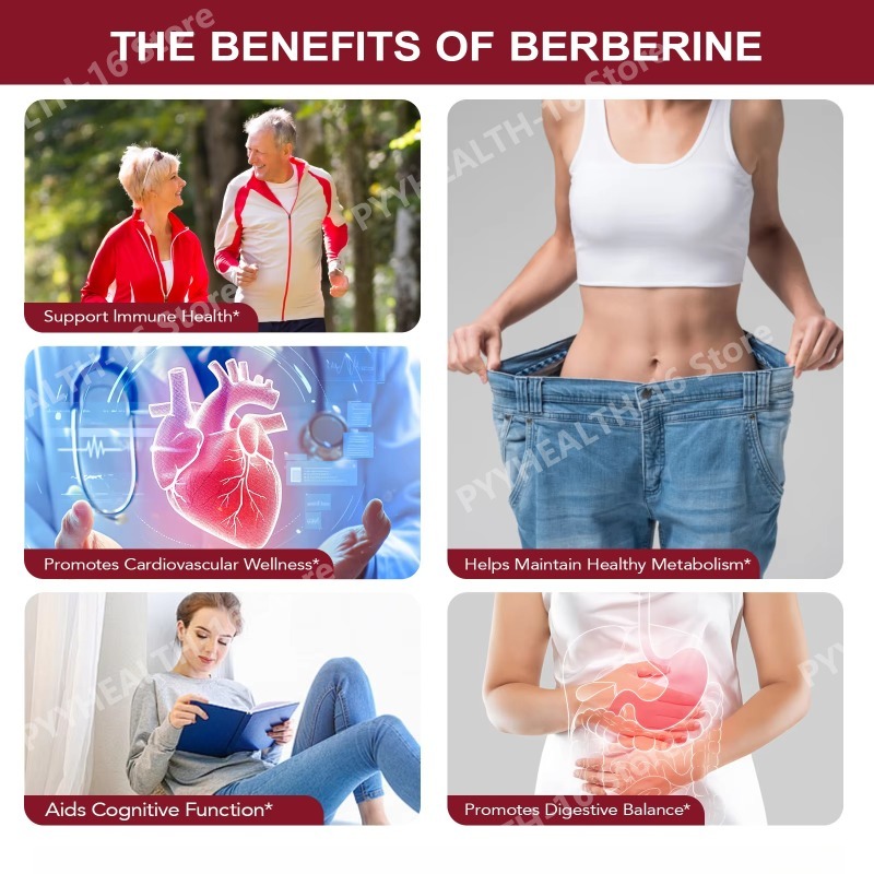 Berberine Capsules 1200mg per  - Berberine Hcl Capsule recensie en prijs