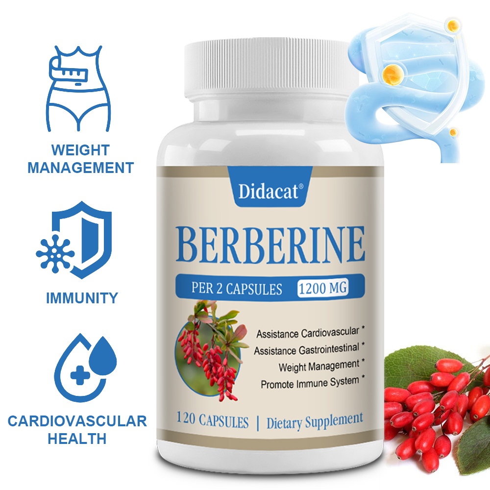 Berberine HCl 1200 mg – onders - Berberine Hcl Capsule recensie en prijs
